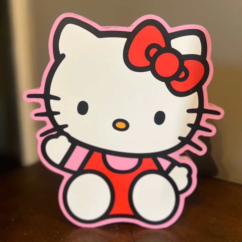 Hello Kitty Wooden Art